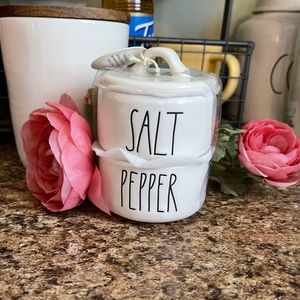 Rae Dunn Salt and Pepper canisters